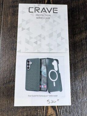 Crave Dual Guard Protection Samsung S26 + Plus Case Forest Green Shock Resistant